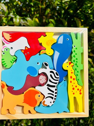 ANIMALES DE MADERA